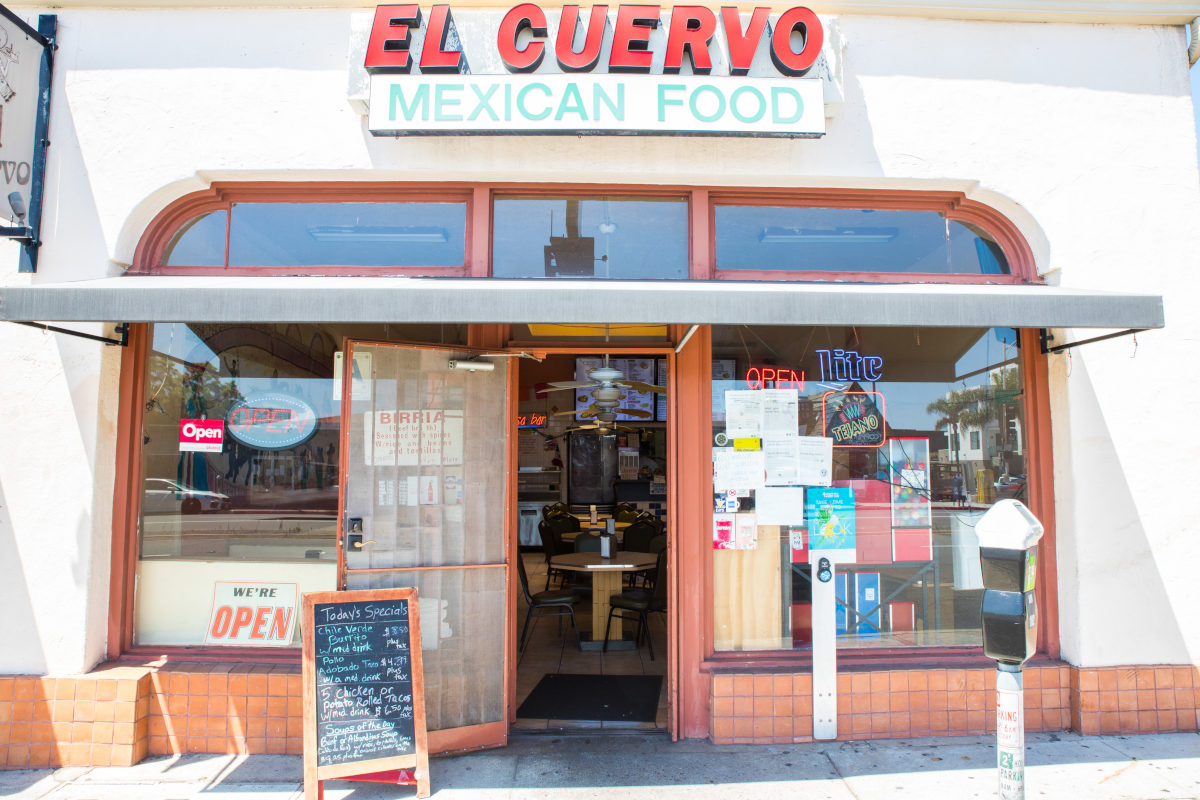 Restaurant exterior, entrance